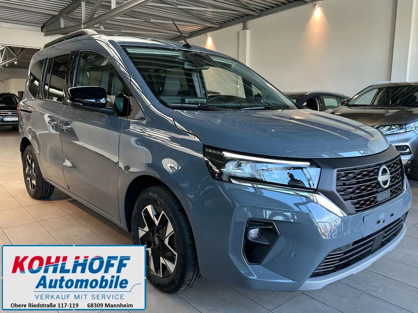 Nissan Townstar 1.3 DIG-T 130PS Kombi N-Design LED Navi Kamera Grijs - 1