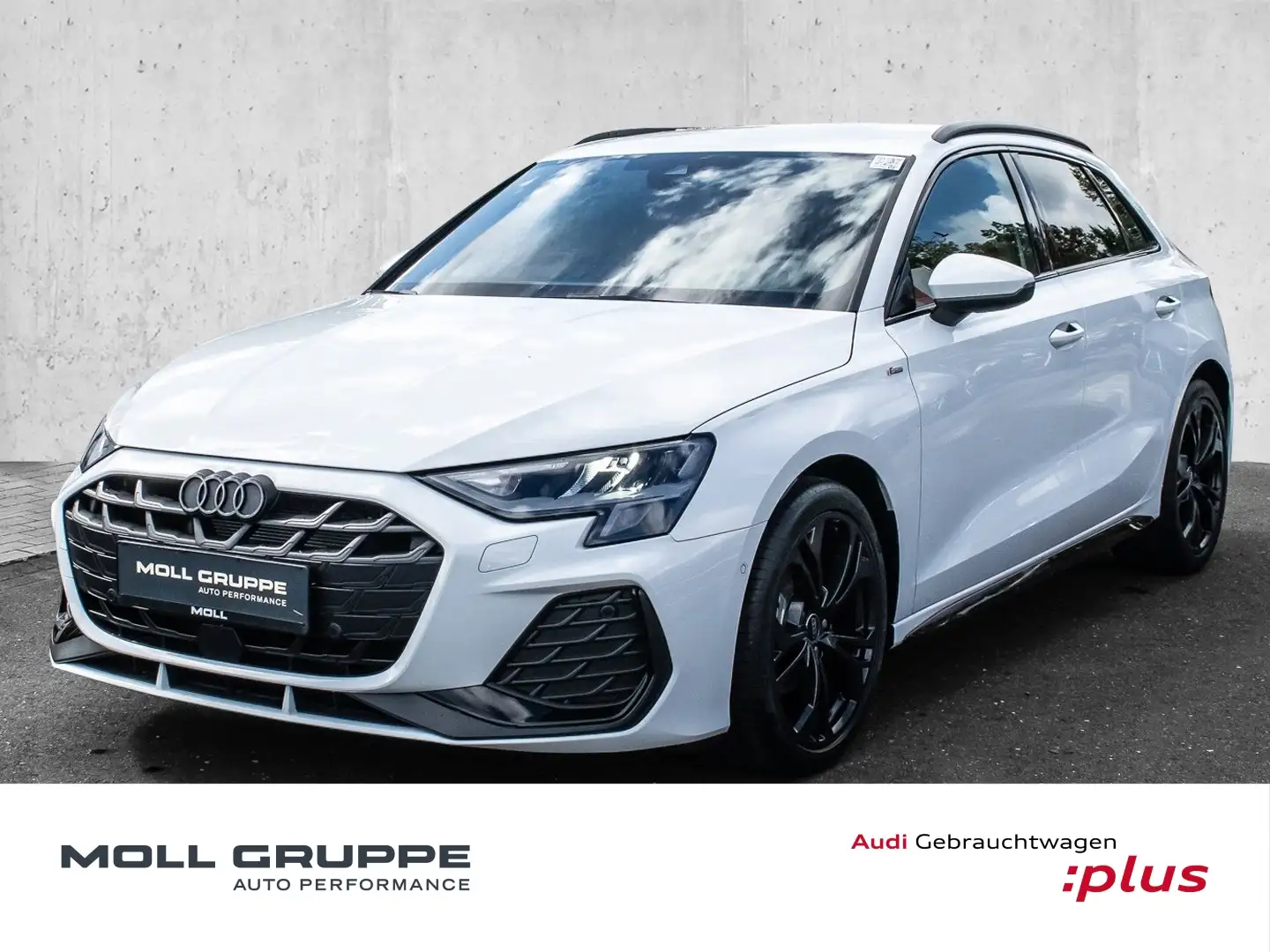Audi A3 Sportback 35 TFSI S tronic S line (AHK*Navi plus) Weiß - 1