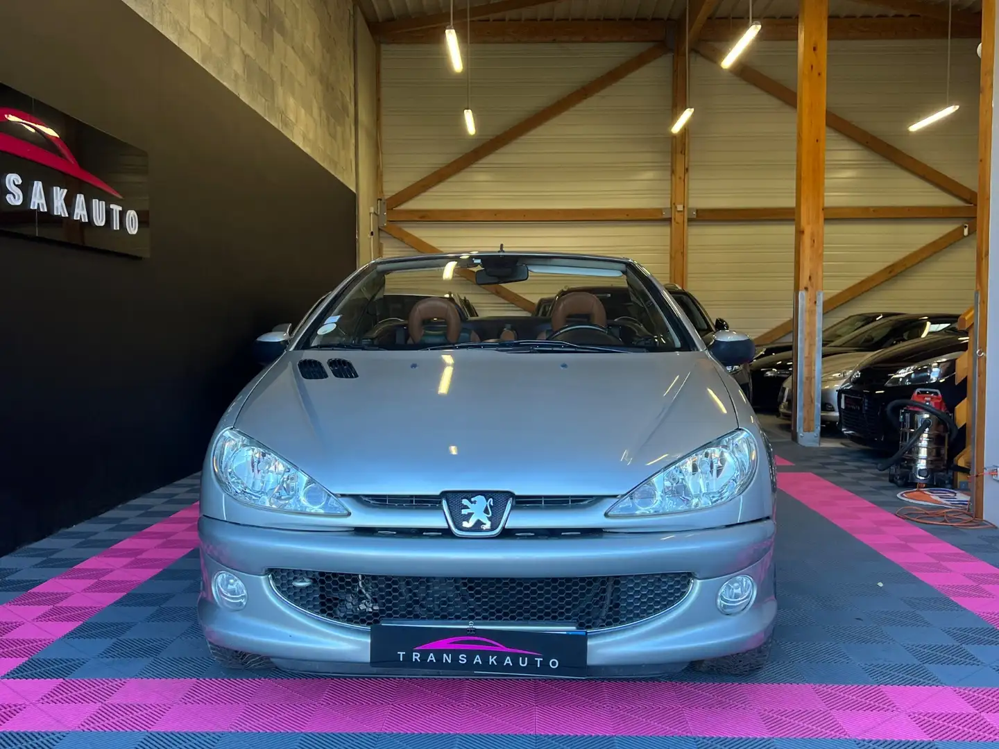 Peugeot 206 206 CC 1.6i 16V Roland Garros Grigio - 2