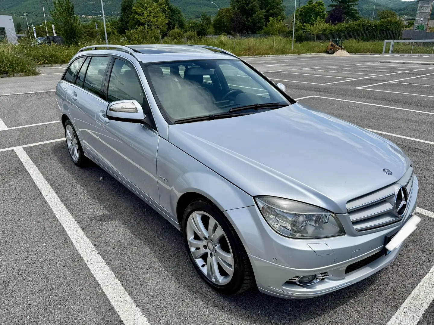 Mercedes-Benz C 220 C SW 220 cdi Avantgarde gommata e bollata Argento - 2