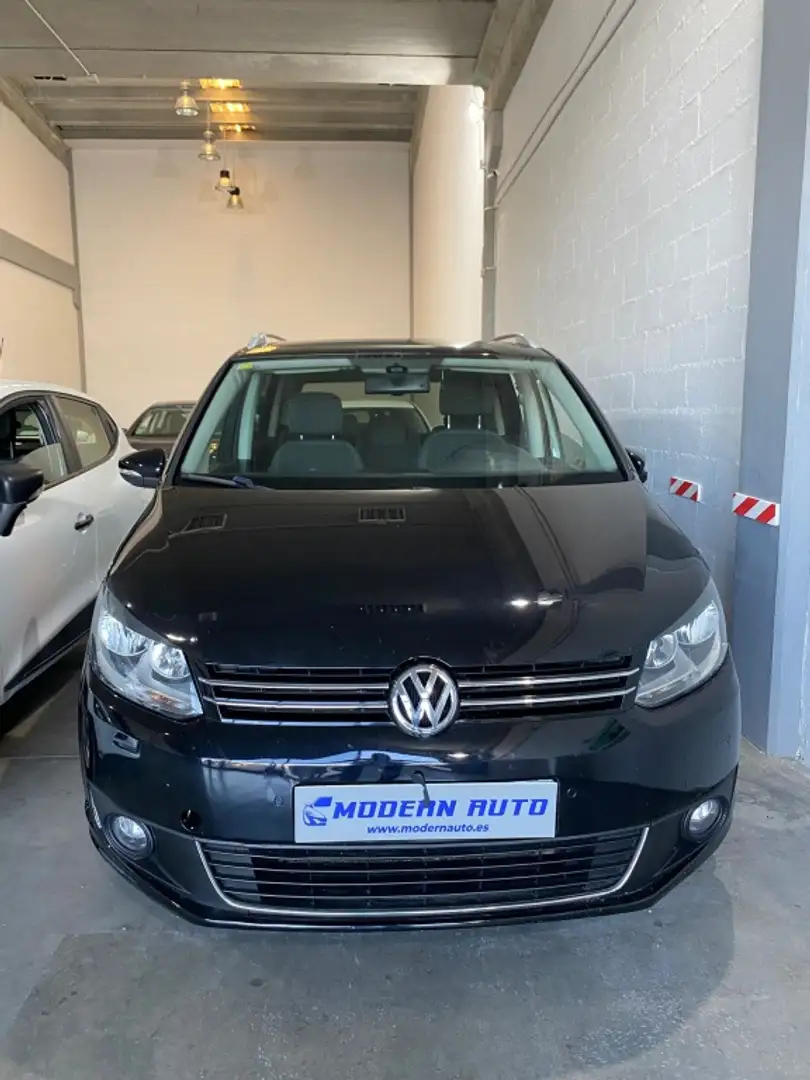 Volkswagen Touran 1.6TDI Advance 105 Negro - 1