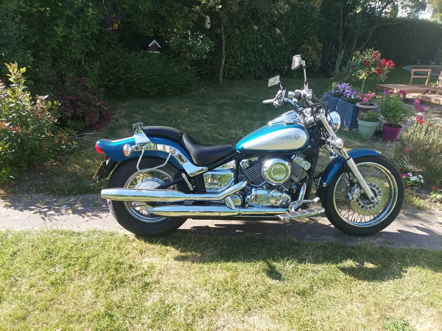 Yamaha XVS 650 Albastru - 1