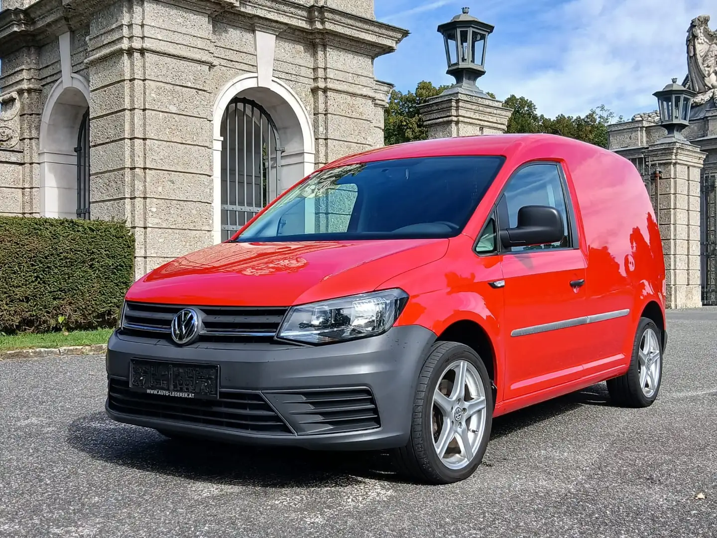 Volkswagen Caddy *SCHIEBETÜR*PICKERL+SERVICE NEU*KLIMA*AHK Rot - 1