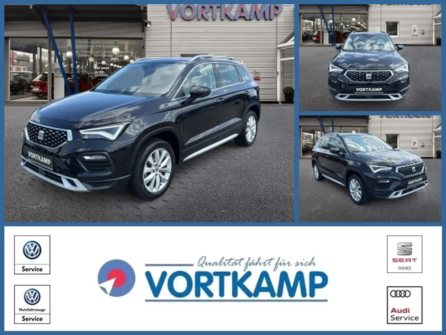 SEAT Ateca Xperience AHK/Kamera/LED/ACC Schwarz - 1
