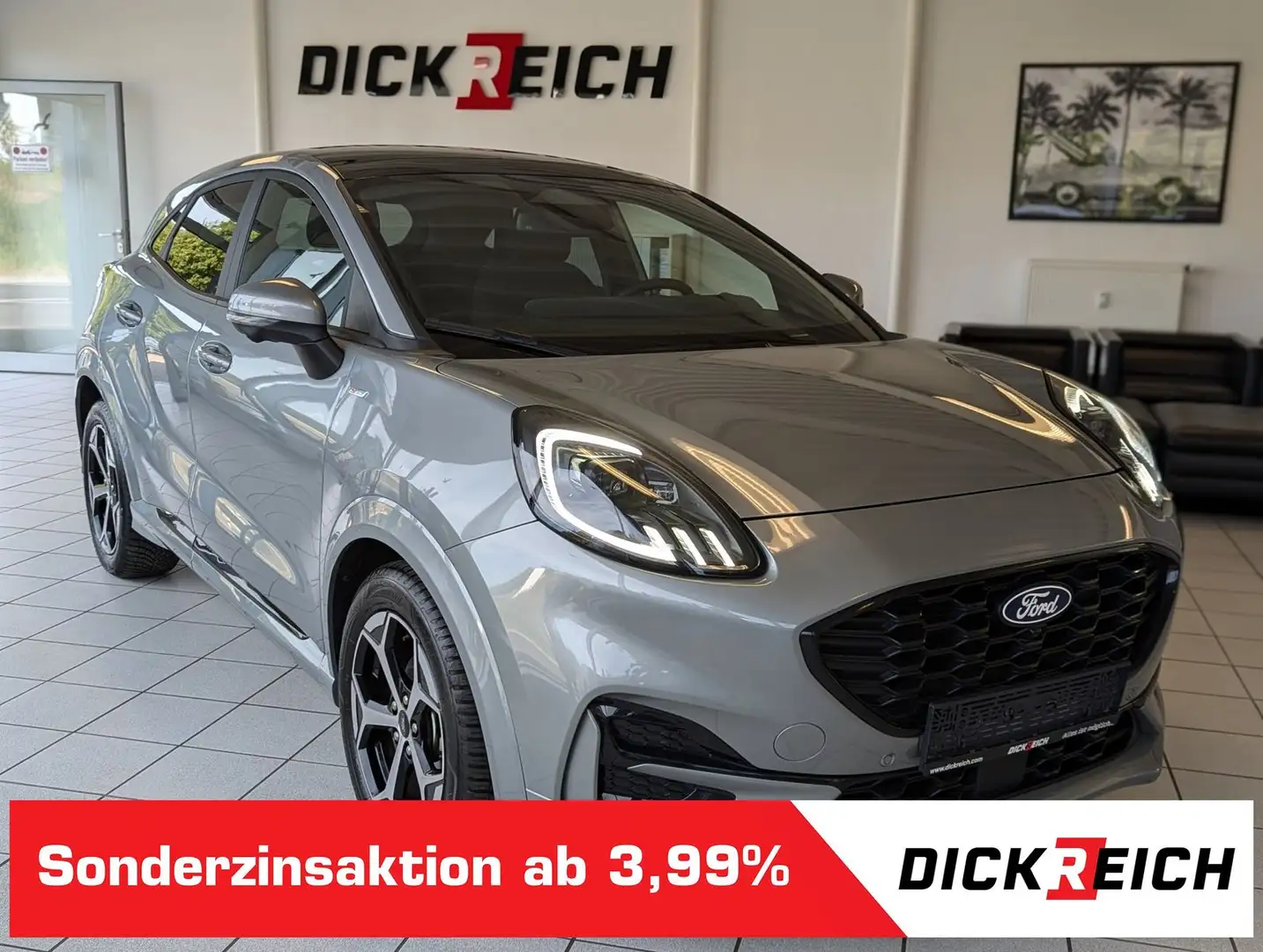 Ford Puma ST-Line Matrix Pano Winter-Paket 360° AHK Zilver - 1