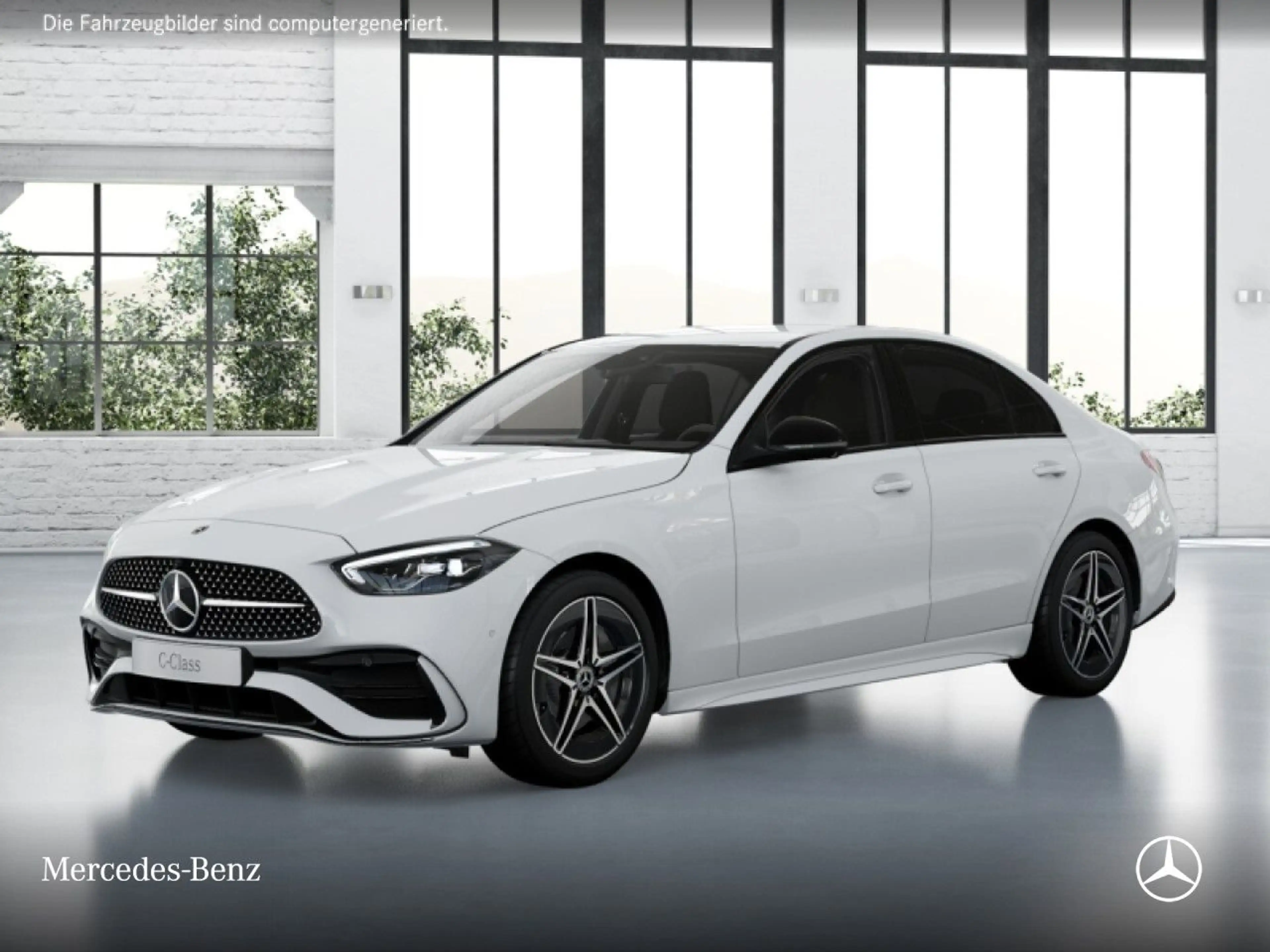 Mercedes-Benz C 180 AMG+NIGHT+360+LED+TOTW+KEYLESS+9G — photo 13