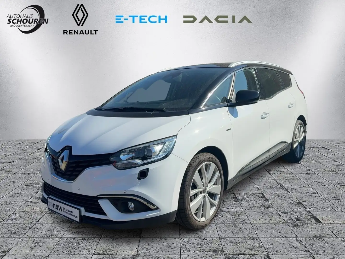 Renault Grand Scenic IV 1.3 TCe 140 Grand Limited GPF Blanc - 1