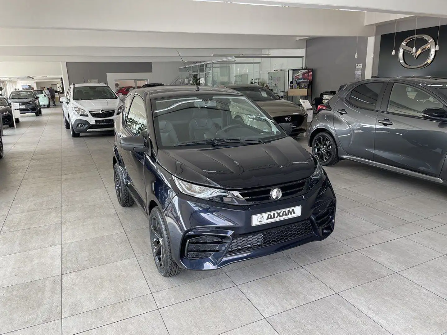 Aixam City Ambition City Sport Diesel Euro5+ DAB,Rückfahrka Zwart - 1