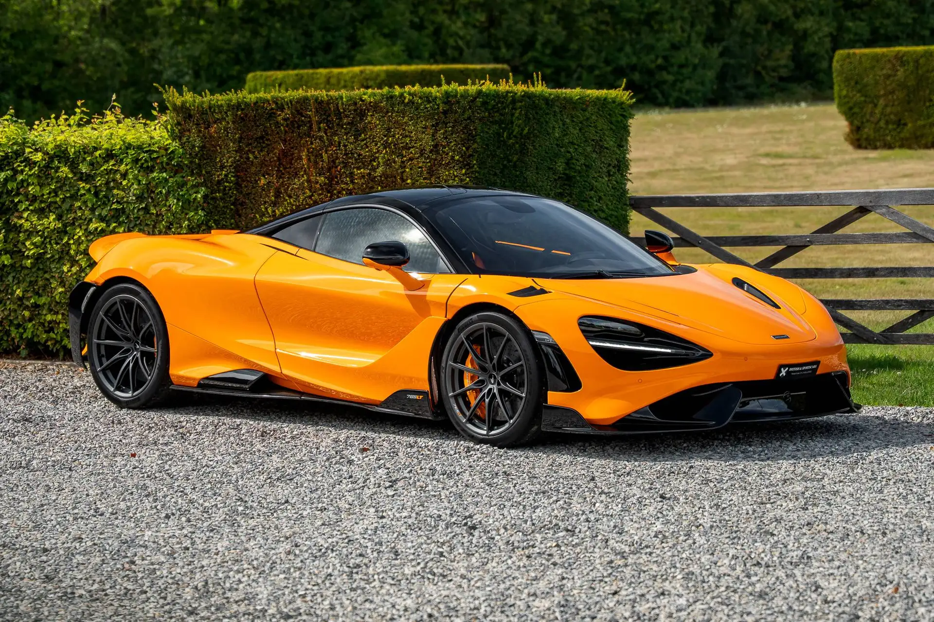 맥라렌 765LT 765 2023 주황 사진 1