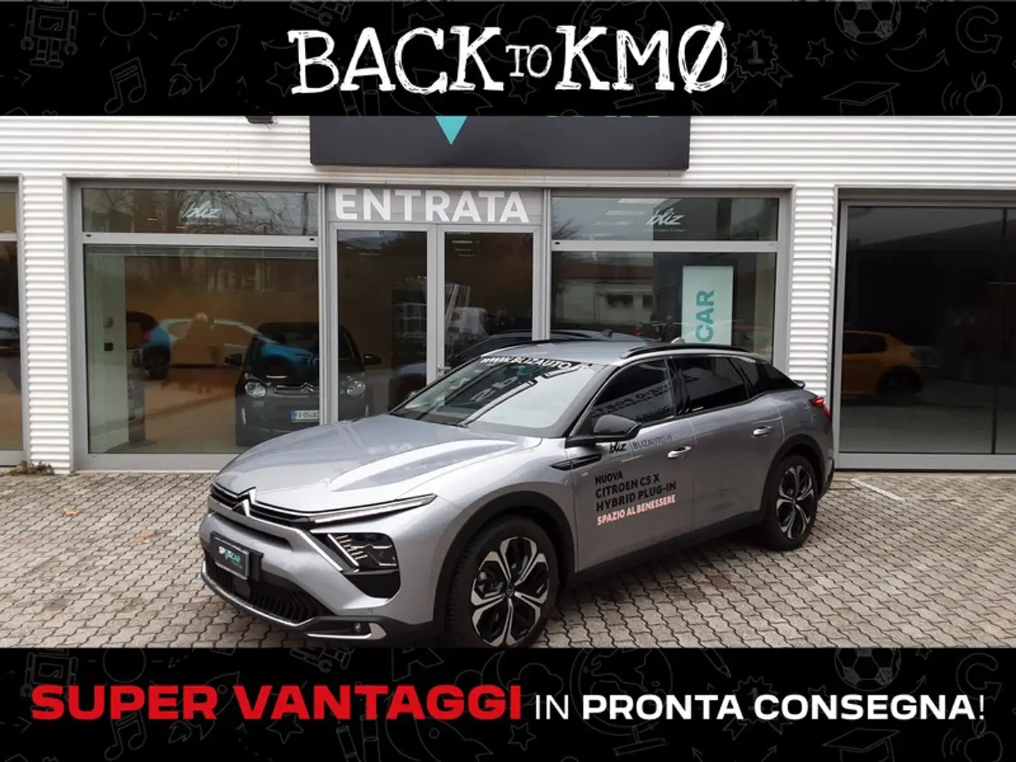 Citroen C5 X 1.6 hybrid phev shine 225cv e-eat8 Gris - 1