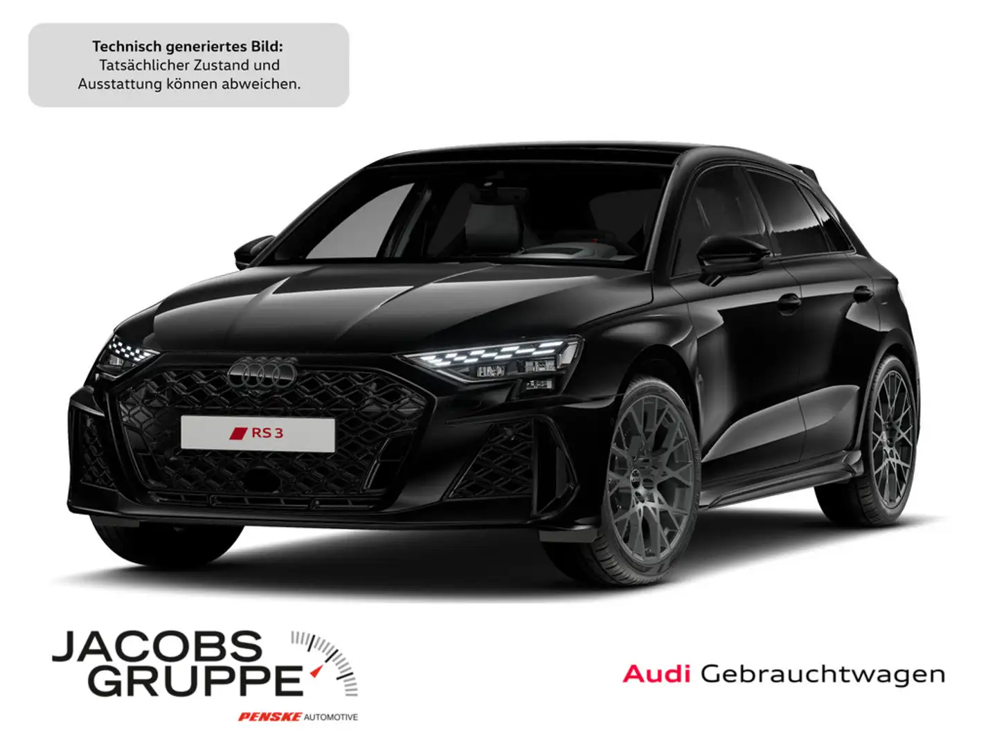 Audi RS3 Schwarz - 1
