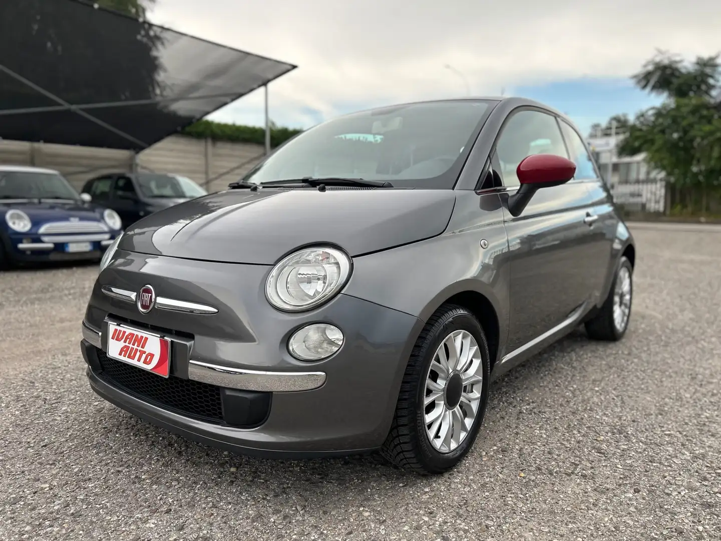 Fiat 500 1.2 Lounge Grigio - 2