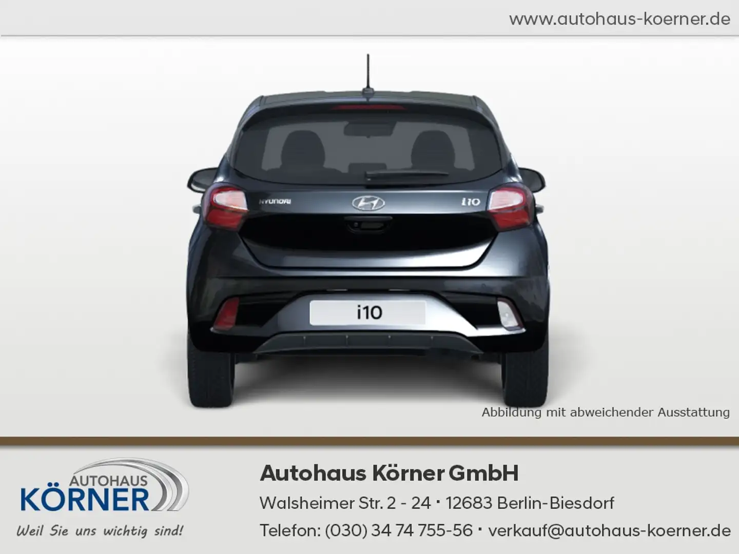 Hyundai i10 1.0 SELECT APPLE CARPLAY ANDROID AUTO DAB Noir - 2