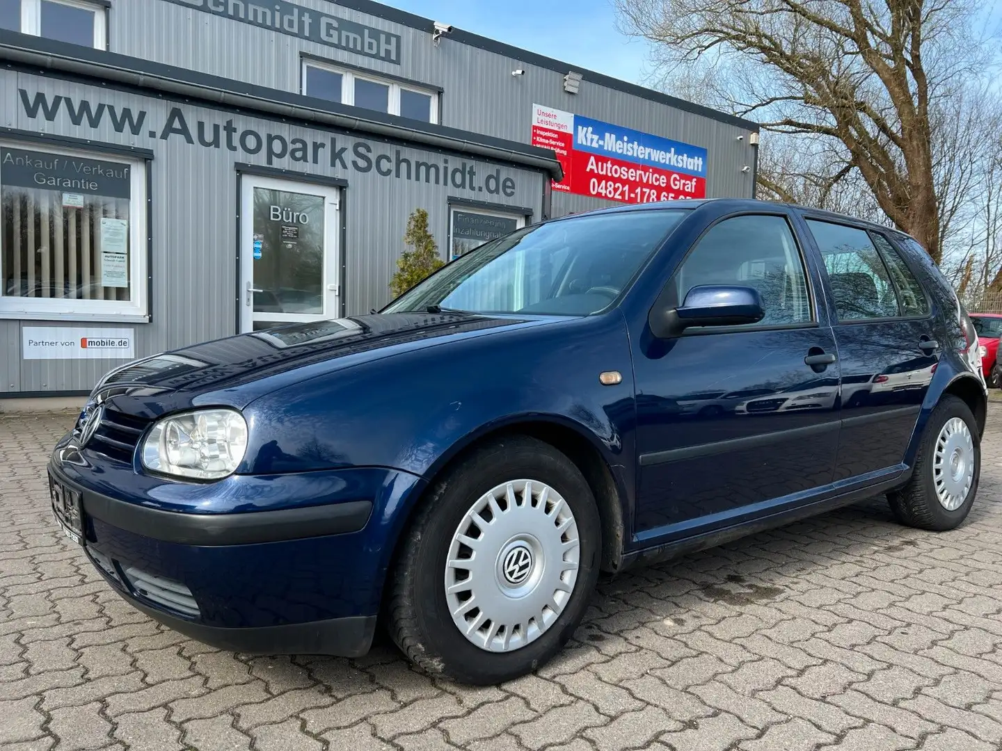 Volkswagen Golf 1.4 5-TÜRIG°AHK°EL.SCHIEBEDACH°TÜV 06/2024! Blauw - 1