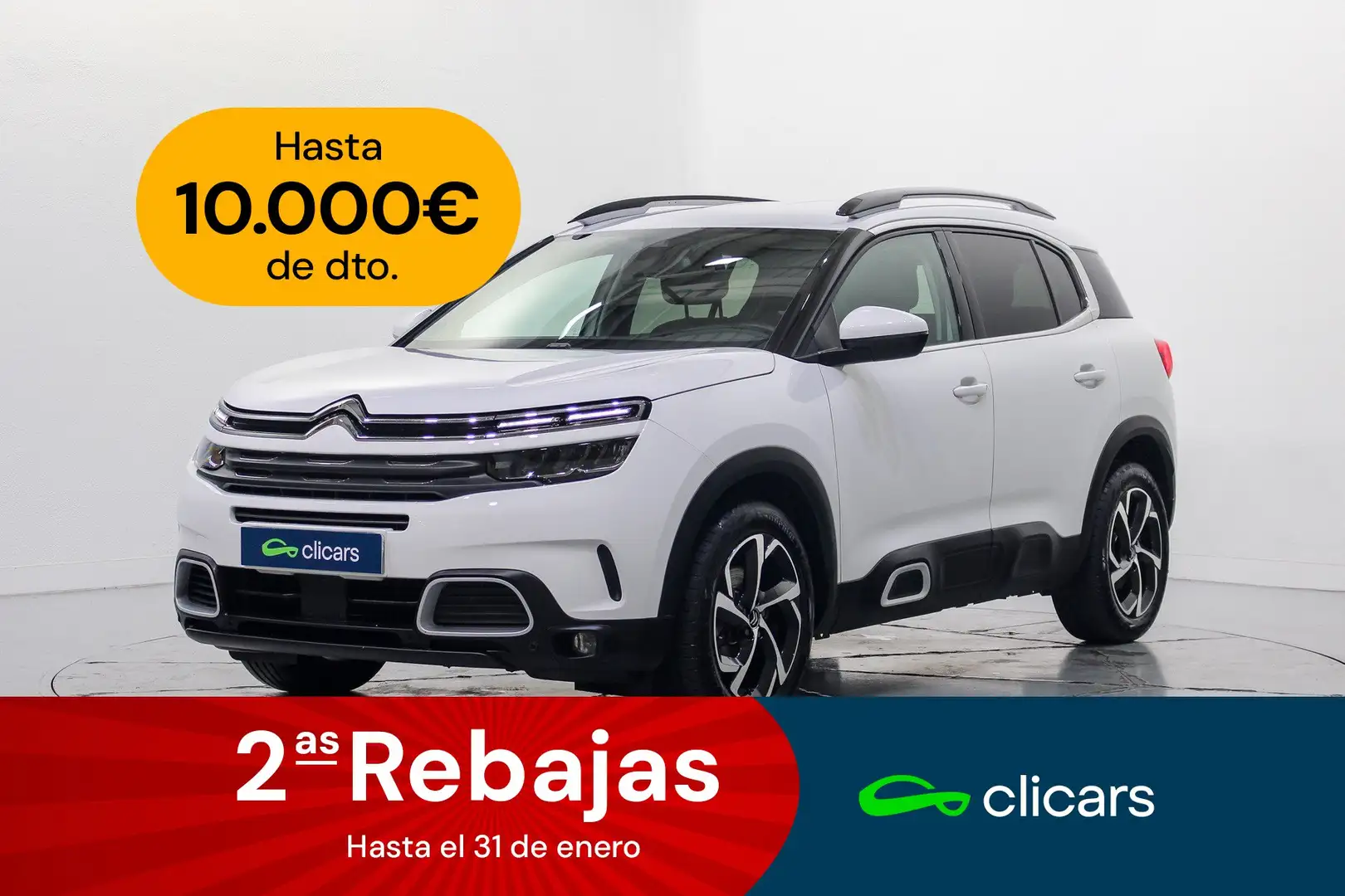 Citroen C5 Aircross BlueHDi S&S Feel 130 Blanc - 1