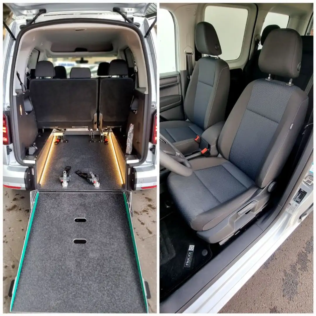 Volkswagen Caddy FLEXRAMPE*Behindertengerecht*Bi-Xenon Klima DSG Silber - 2