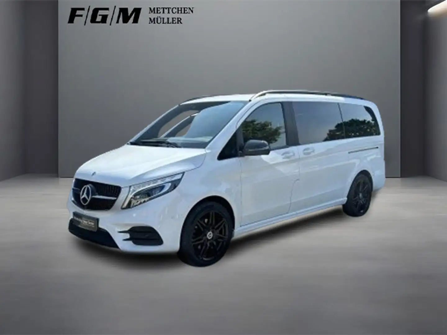 Mercedes-Benz V 300 d 4MATIC lang LED+MBUX+360 Grad+Night-Paket Blanco - 1