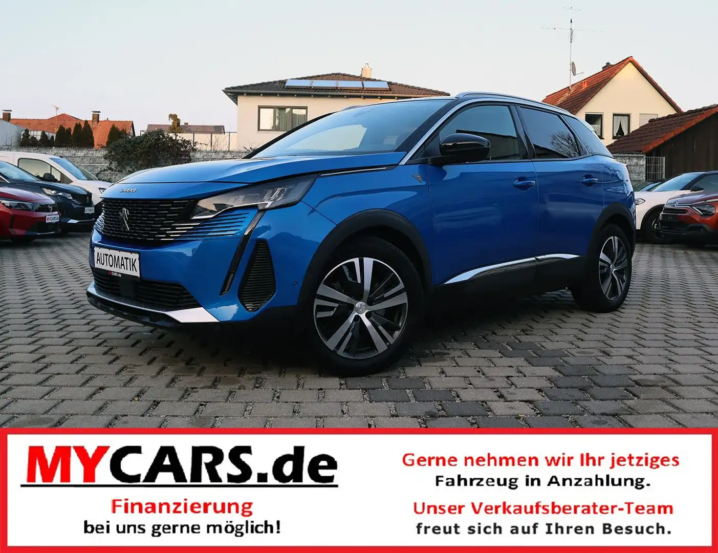 Peugeot 3008 Hybrid 225 Roadtrip*SUPER*M 2022 Blauw - 1