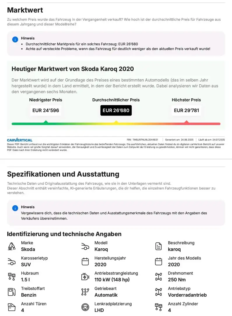 Skoda Karoq 1.5 TSI ACT DSG Drive 125 - 1