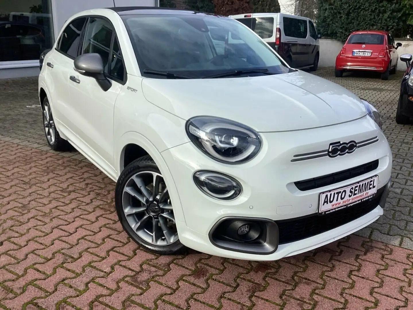 Fiat 500X Dolcevita Sport Hybrid 1.5 GSE 130PS Weiß - 2