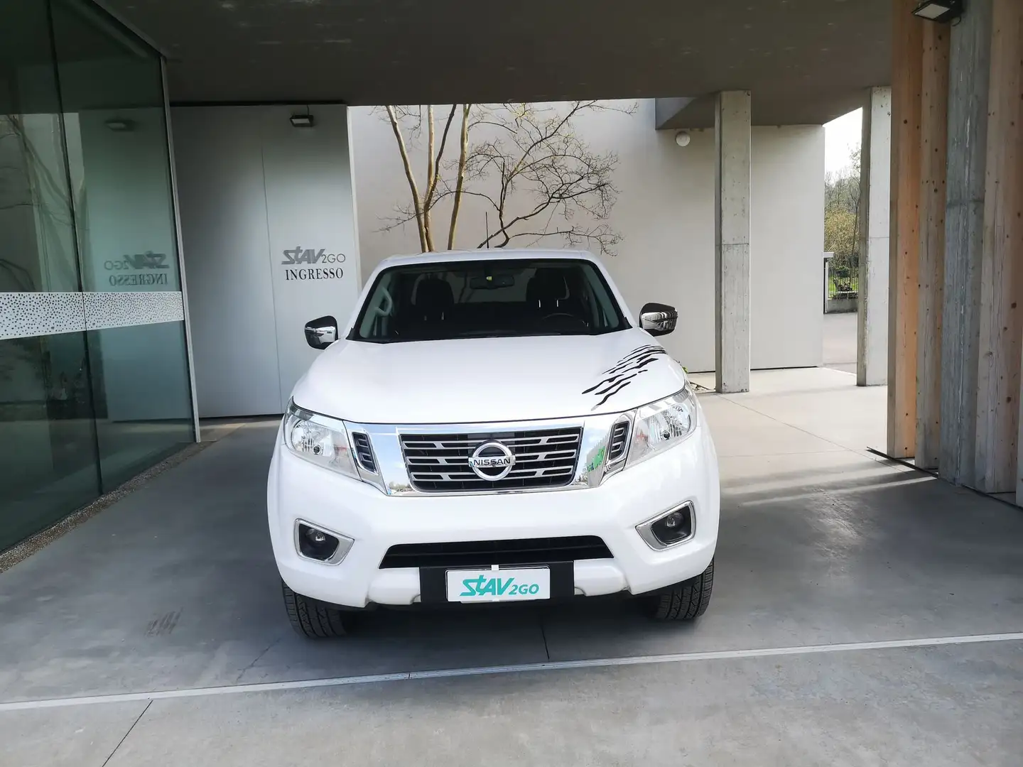 Nissan Navara 2.3 dCi 4WD Double Cab N-Connecta Blanc - 2
