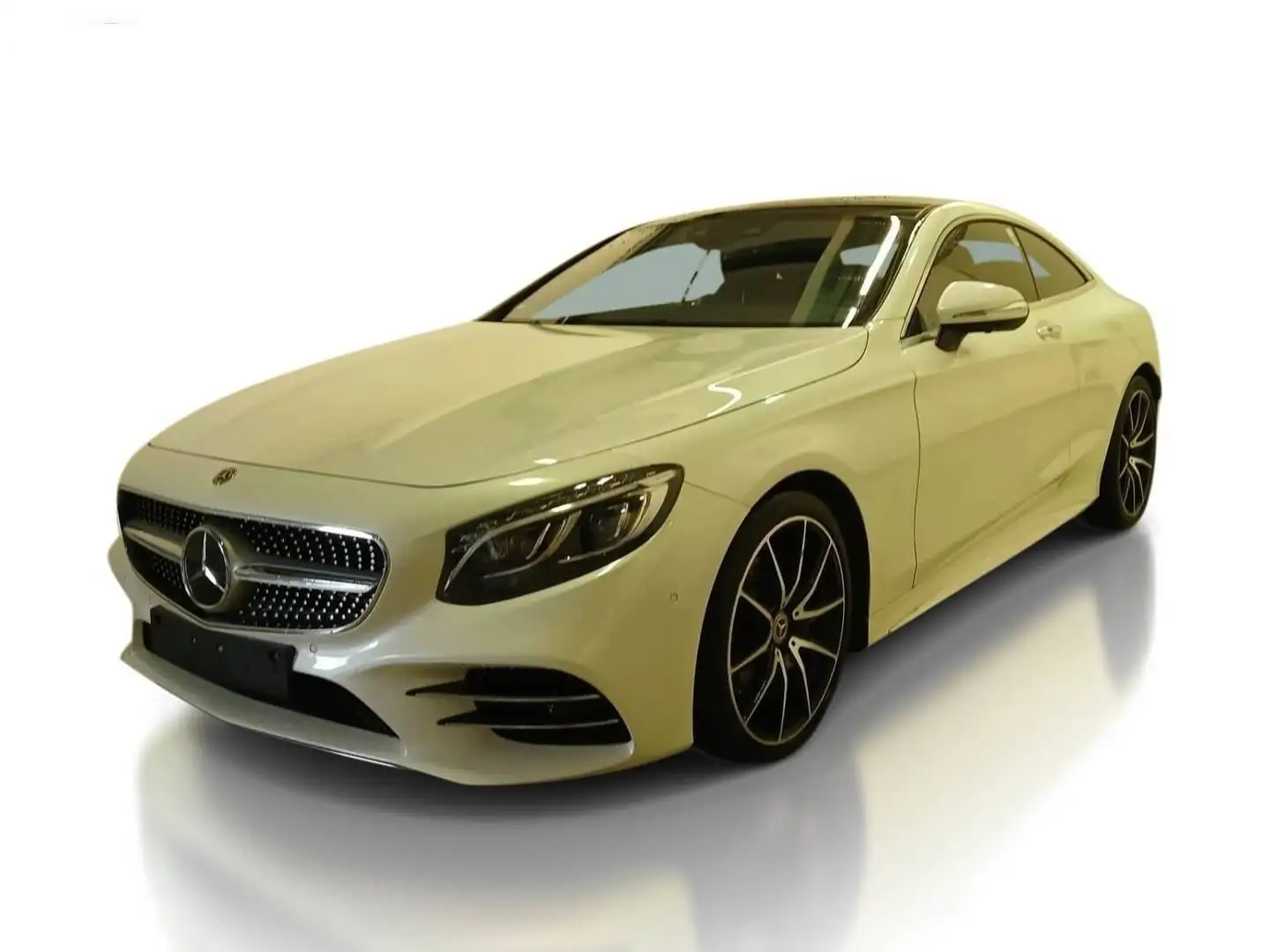Mercedes-Benz S 560 4M Cpé orig.KM Massage AMG-Plus HUD Standh Weiß - 2