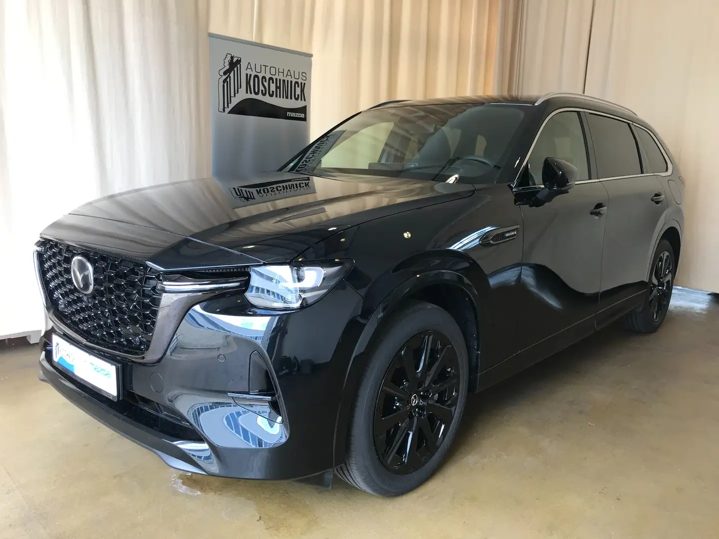 Mazda CX-80 e-SKYACTIV-D 254 M HYBRID AWD HOMURA PLUS Schwarz - 1
