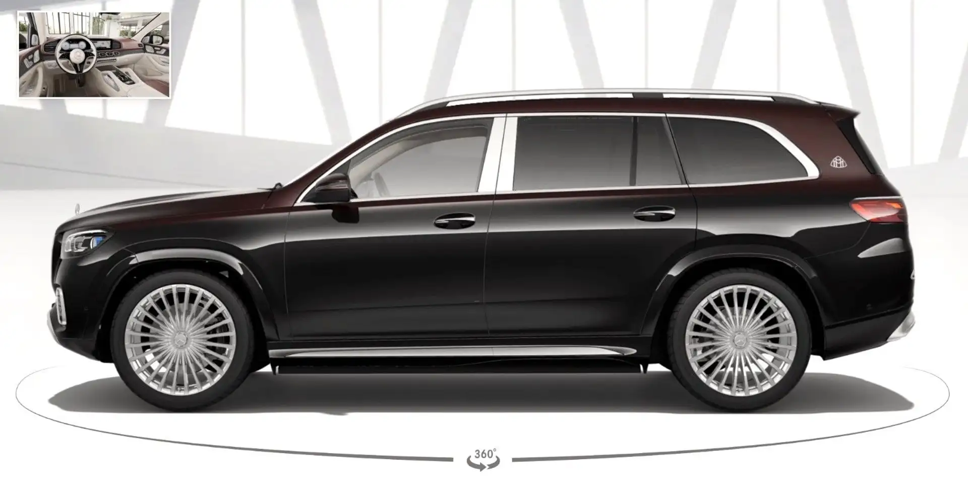 Mercedes-Benz GLS 600 MAYBACH GLS 600 | PROD. 2025 | DUO-TONE EXTERIOR Noir - 2