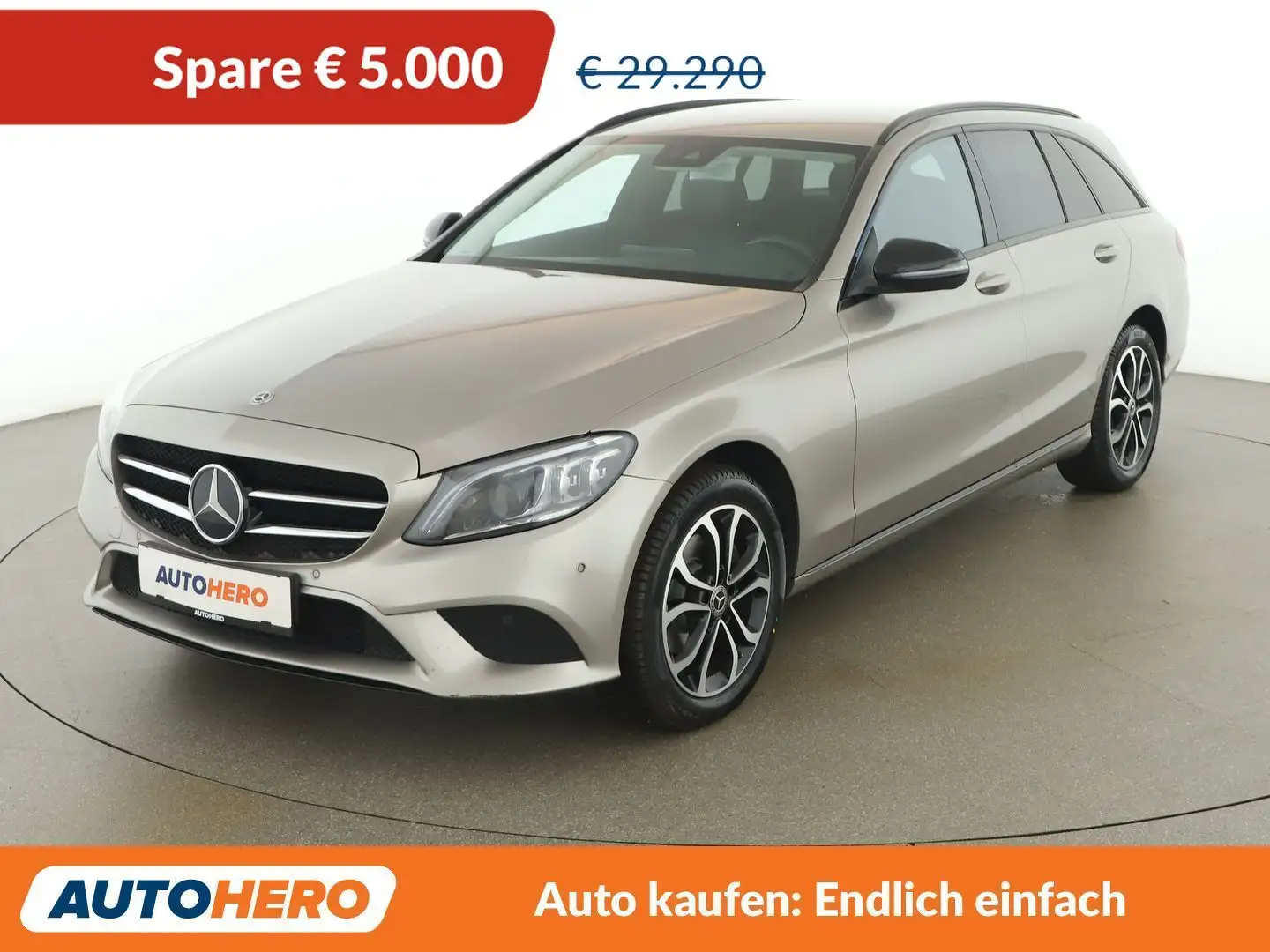 Mercedes-Benz C 220 C 220 d T 4Matic Avantgarde Aut. *MULTIBEAM*CAM* Grau - 1
