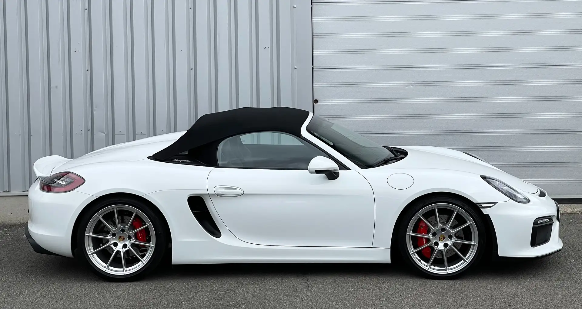 Porsche Boxster Spyder 3.8i - 1st Owner - 15.000 Km!!!! Wit - 2