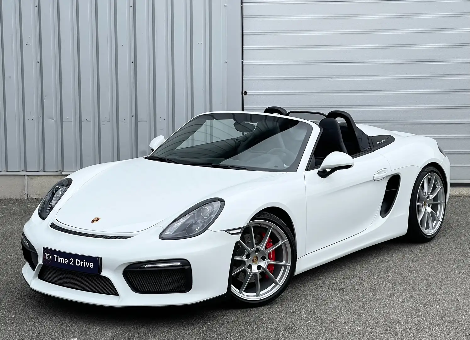 Porsche Boxster Spyder 3.8i - 1st Owner - 15.000 Km!!!! Wit - 1