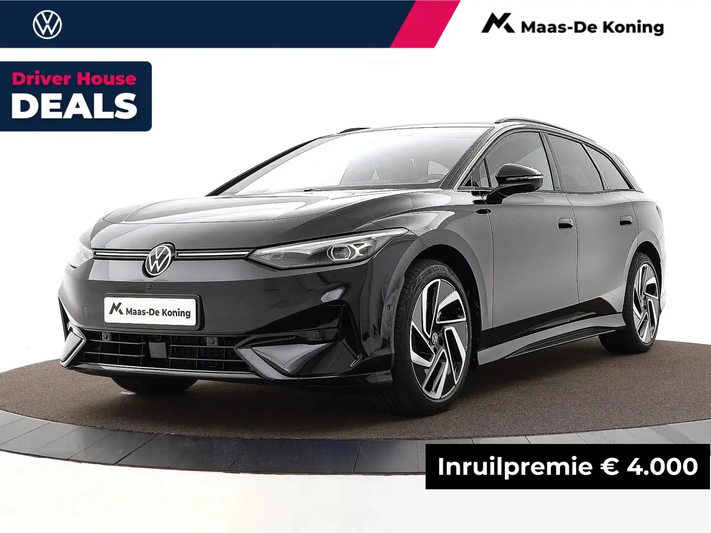 Volkswagen ID.7 Limited Edition 77 kWh accu 286 PK · Achteruitrijc Negro - 1