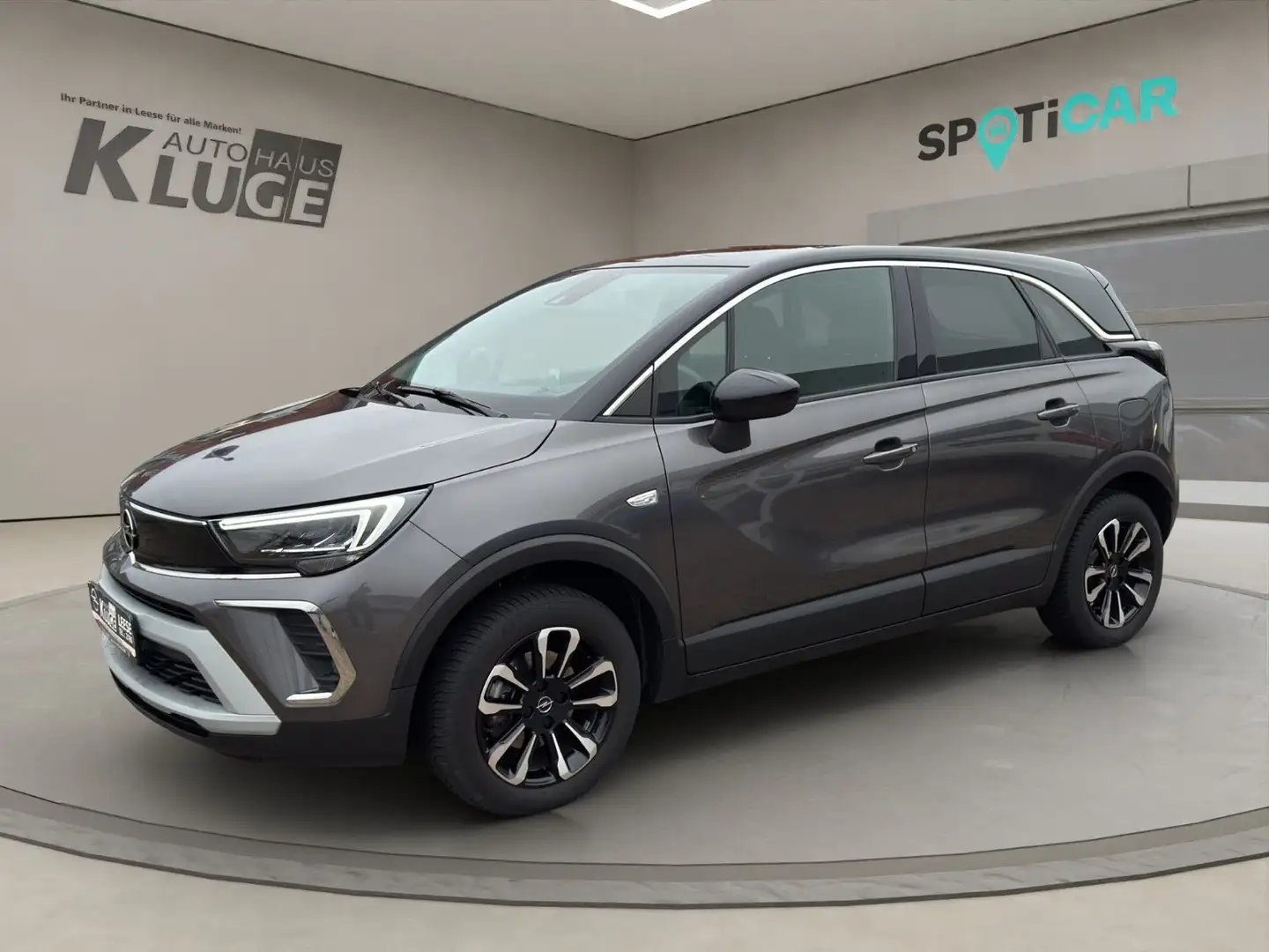 Opel Crossland X Crossland 1,2 Elegance AT, RFK, Navi, LED, DAB Gris - 1