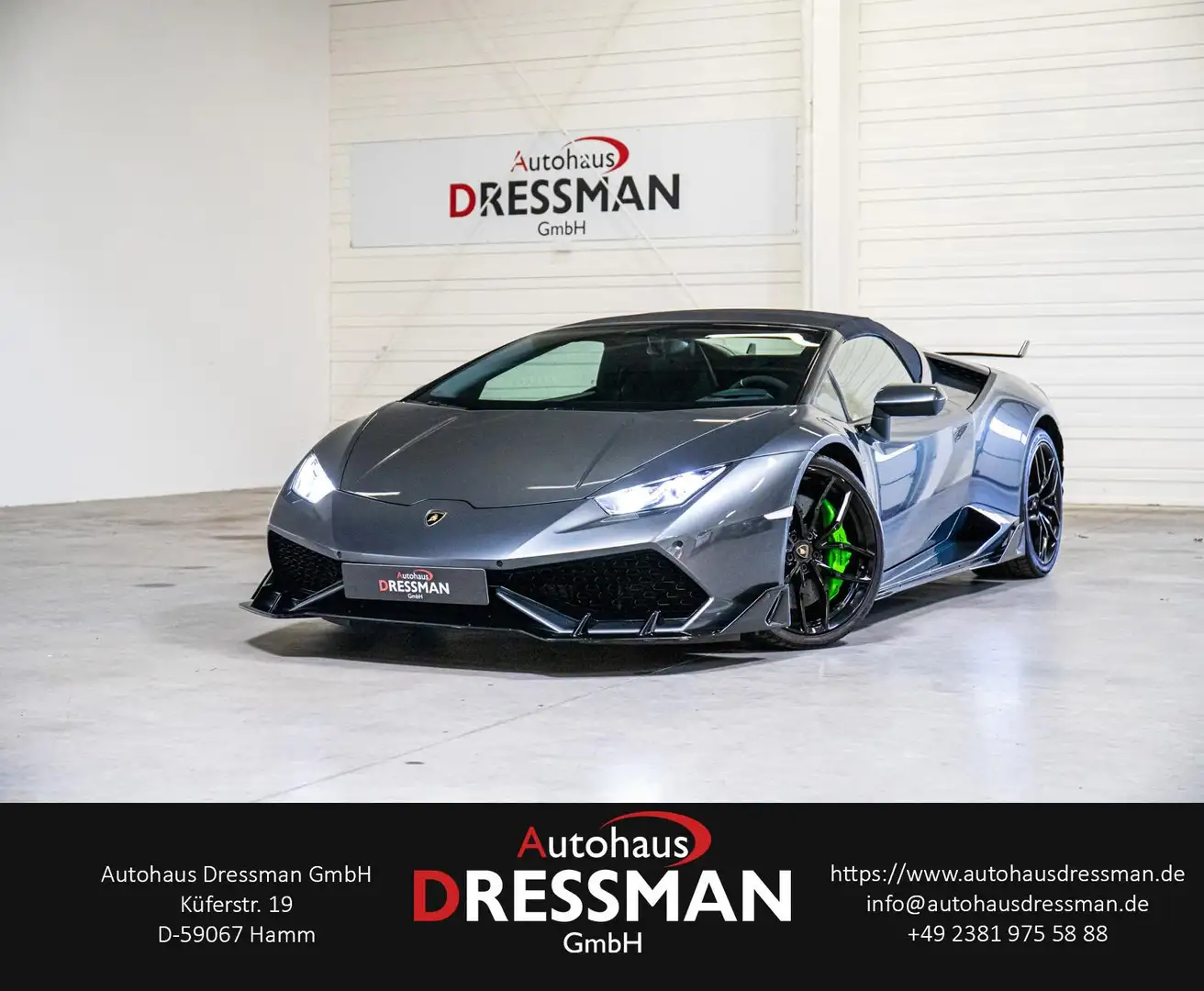 Lamborghini Huracán Spyder LP610-4 AERO-KIT LIFT FORGED Grey - 2