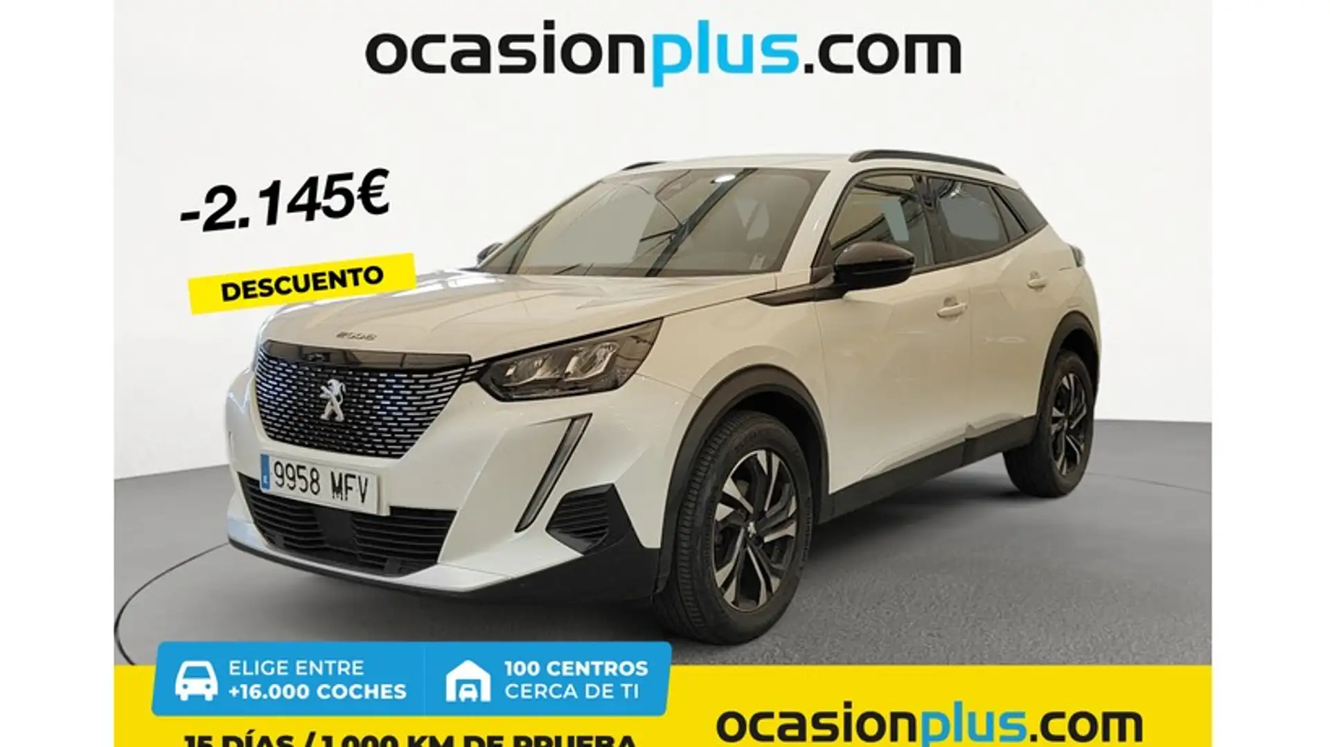 Peugeot 2008 1.2 PureTech S&S Allure 100 Weiß - 1