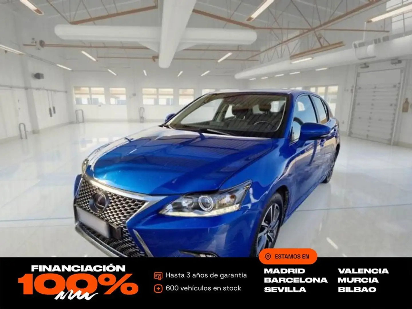 Lexus CT 200h 1.8 Business Azul - 1