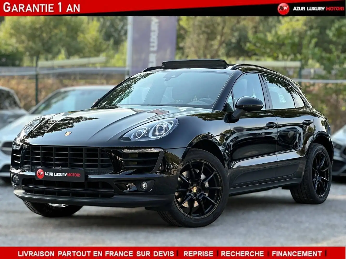 Porsche Macan 3.0 V6 340ch S PDK Zwart - 1