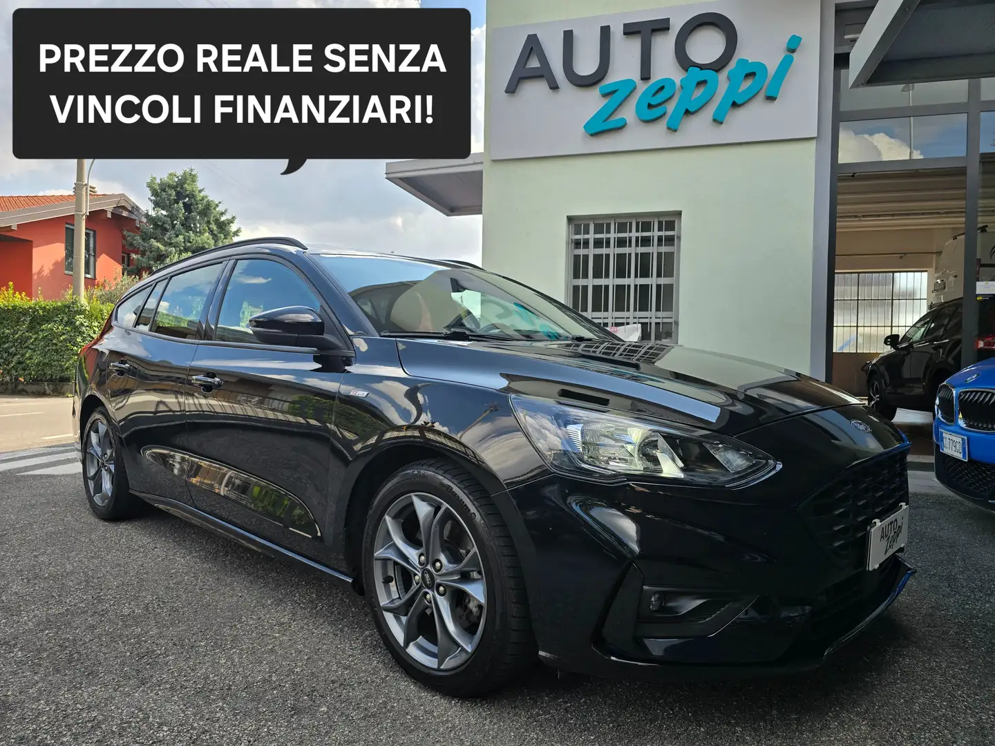 Ford Focus SW 1.0 ecoboost 125cv ST-Line AUT. Schwarz - 1