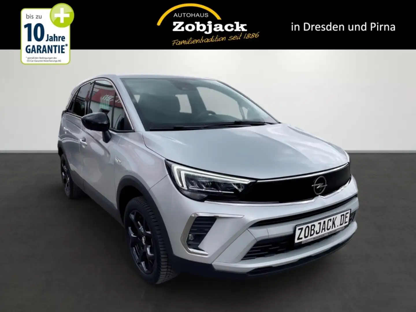 Opel Crossland 1.2 Elegance Navi, Sitzheizung, Kamera Grigio - 2