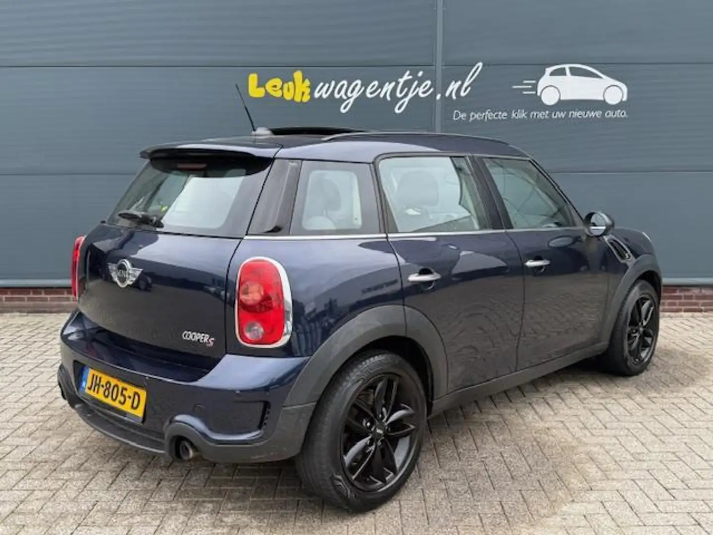MINI Cooper S Countryman Mini 1.6 *panodak *stoelv. *climate Blauw - 2