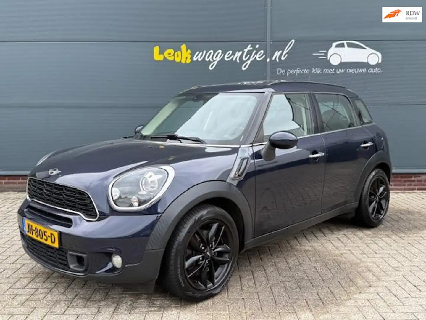 MINI Cooper S Countryman Mini 1.6 *panodak *stoelv. *climate Blauw - 1