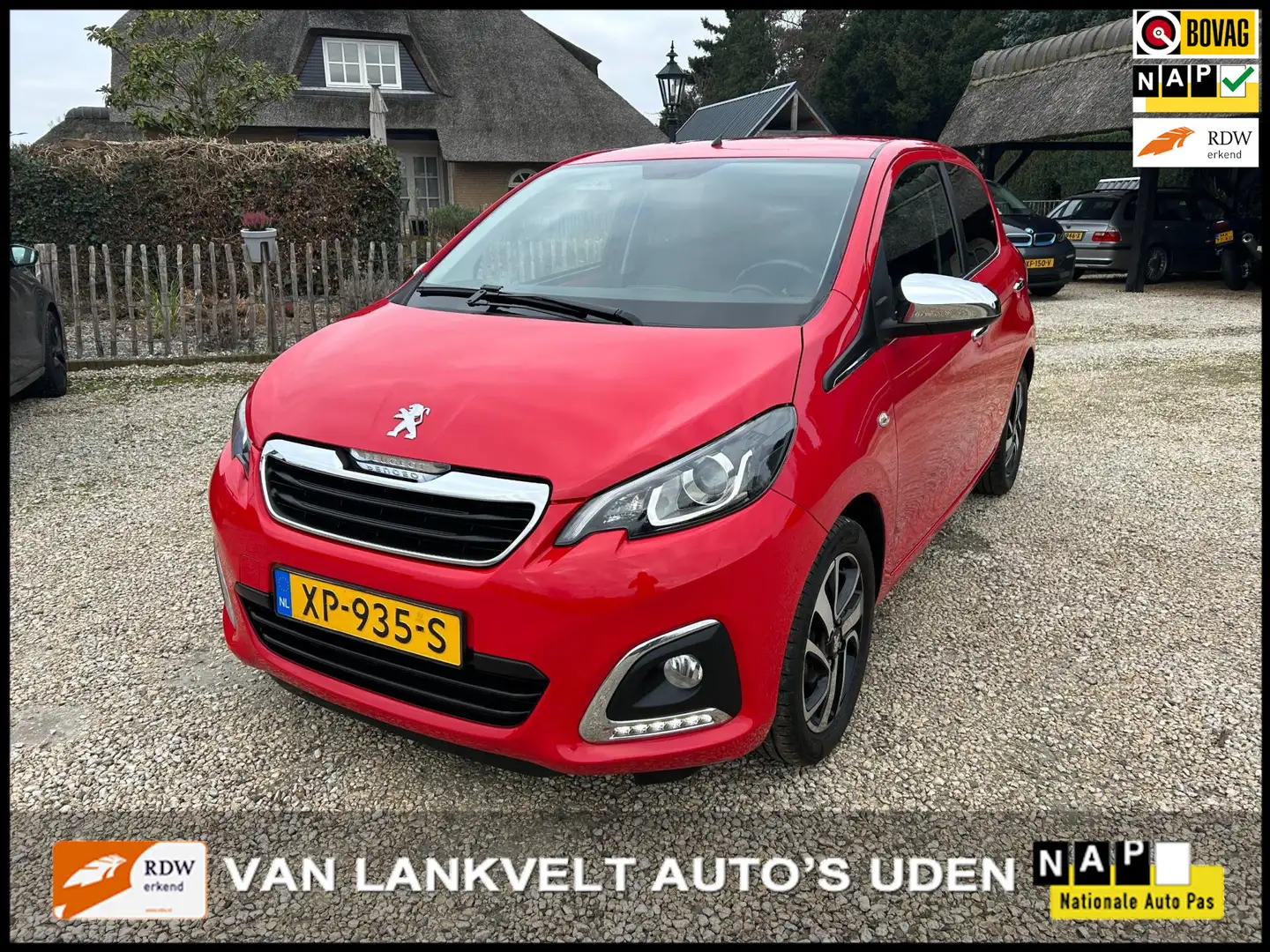 Peugeot 108 1.0 e-VTi Allure ECC, Camera, Apple Carplay Rot - 1