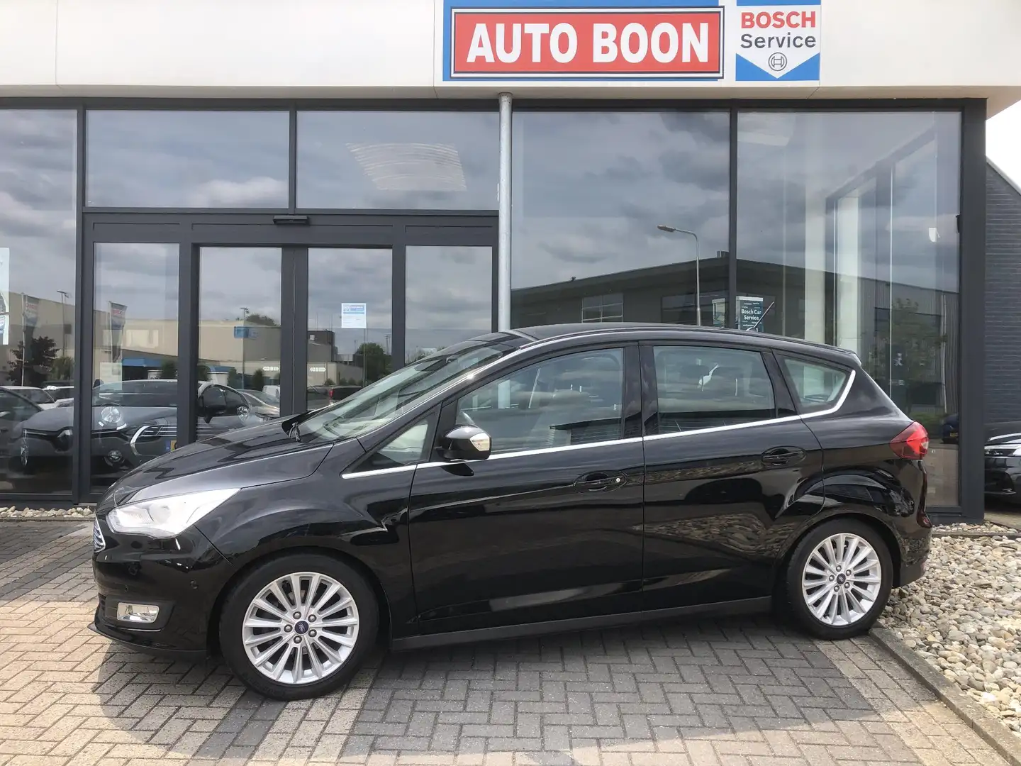 Ford C-Max 1.0 125PK TITANIUM : APPCARPL./KEYLESS/NAVI/2XPDC/ Nero - 1