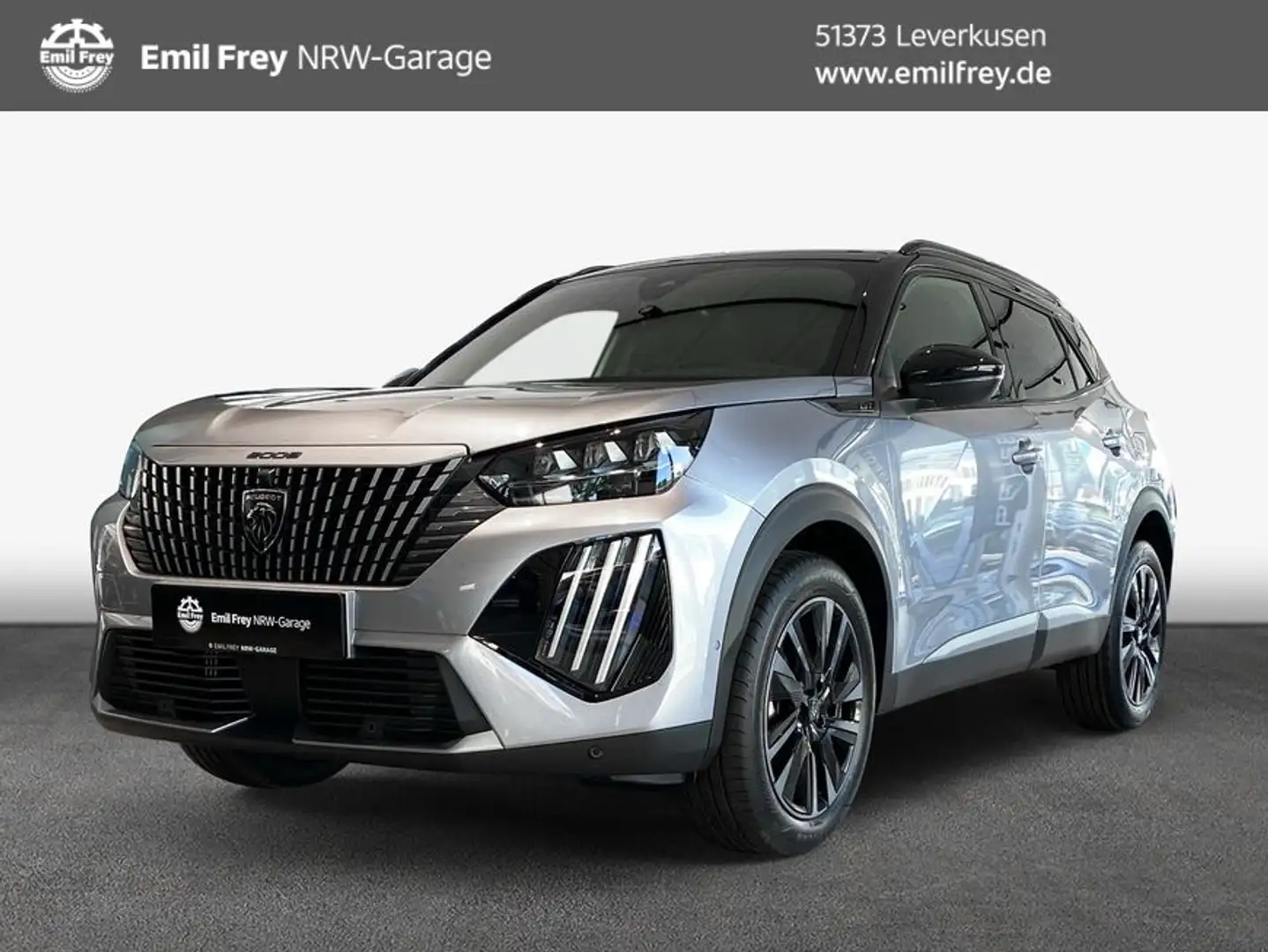Peugeot 2008 Hybrid 145 e-DSC GT Grau - 1