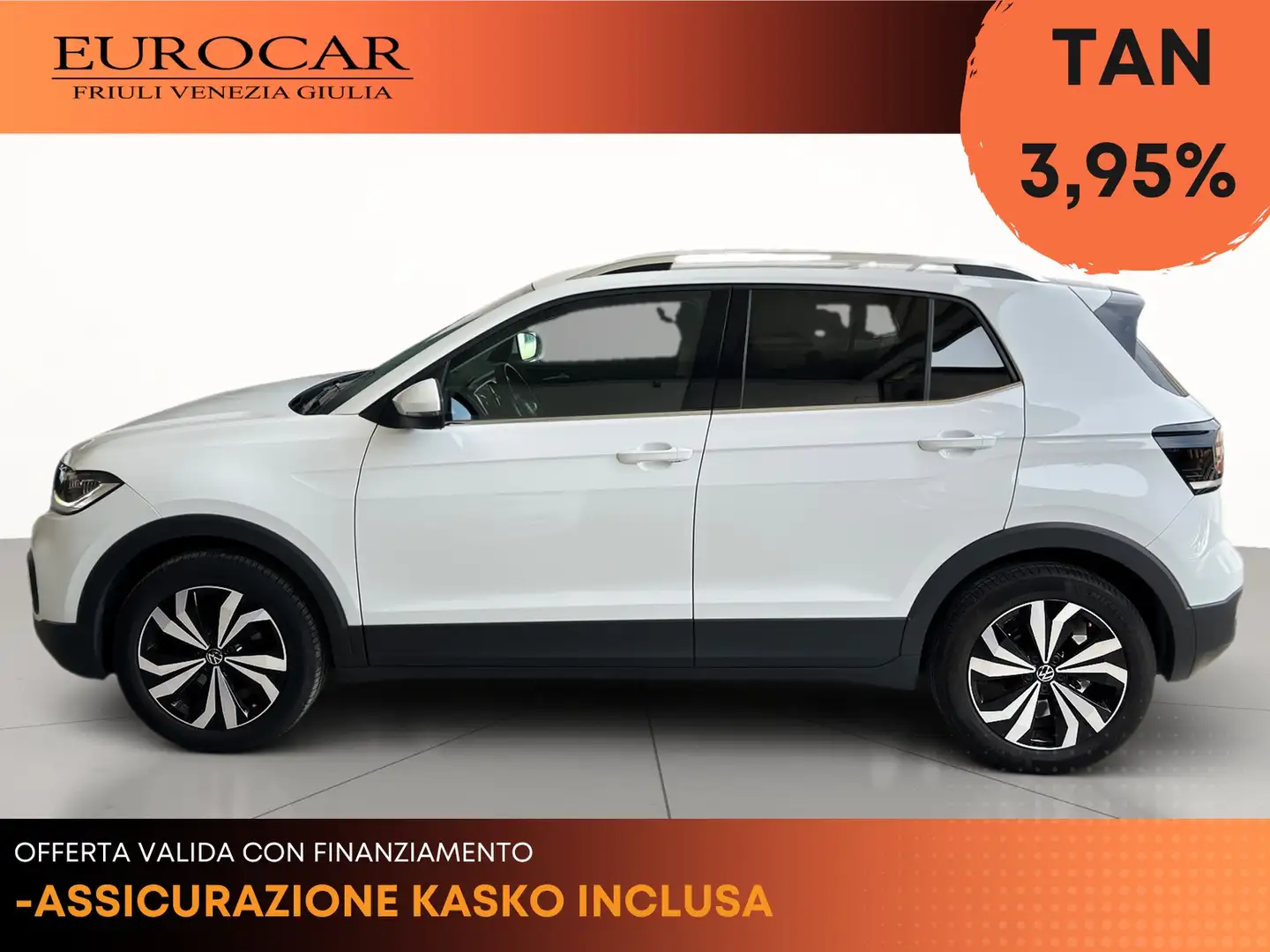 Volkswagen T-Cross 1.0 tsi advanced 110cv dsg Bianco - 2