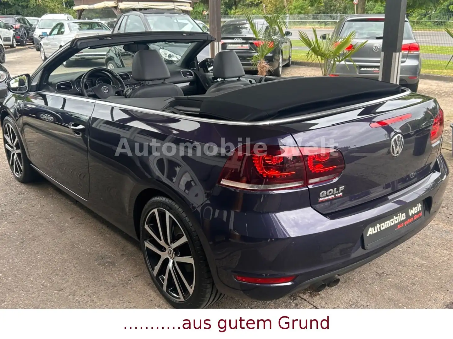 Volkswagen Golf VI 1,4 Cabriolet Vollleder Standheizung PDC Burdeos - 2