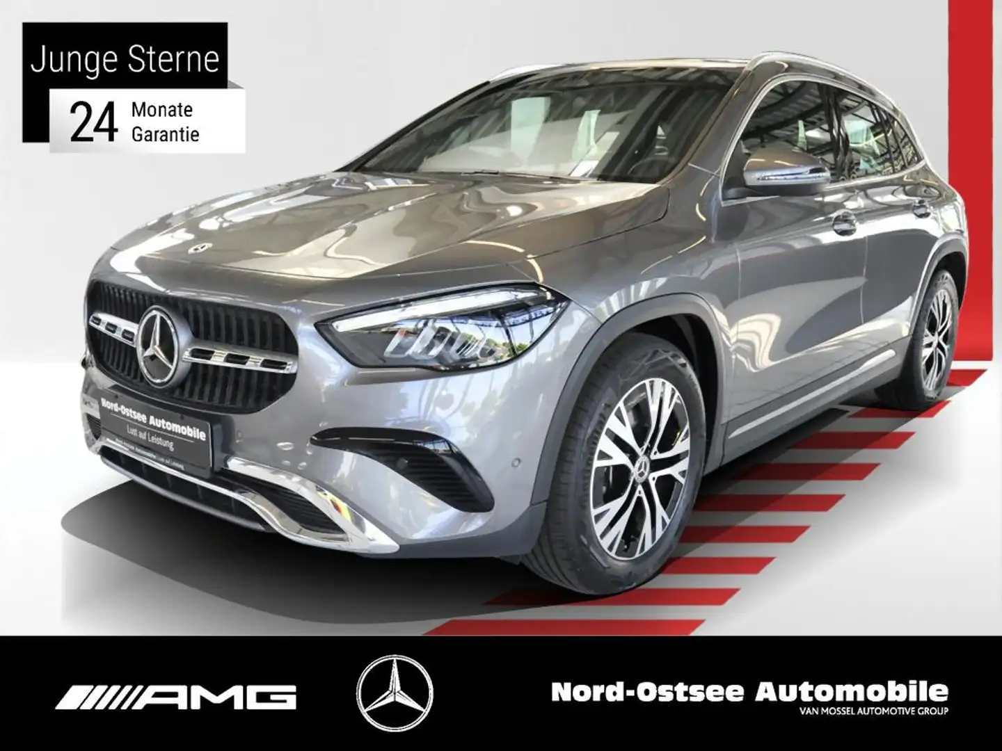 Mercedes-Benz GLA 200 PROGRESSIVE KAMERA LED DISTR. ADV. MBUX Grau - 1