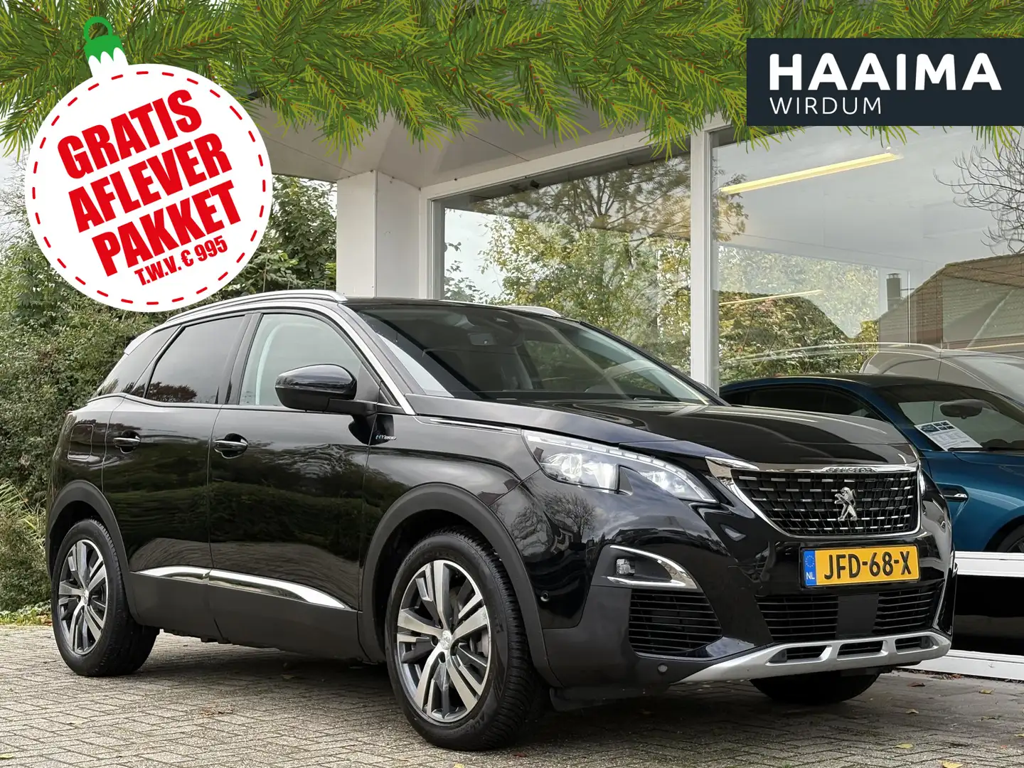 Peugeot 3008 1.6 HYbrid 225 GT | Elektr. achterklep | Achteruit Negro - 1