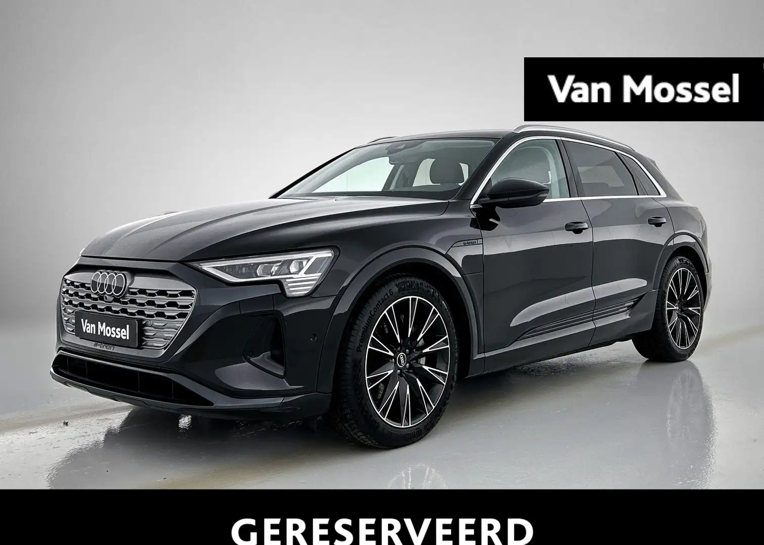 Audi Q8 e-tron 50 quattro Advanced Edition 95 kWh 340 PK | Automa Zwart - 1