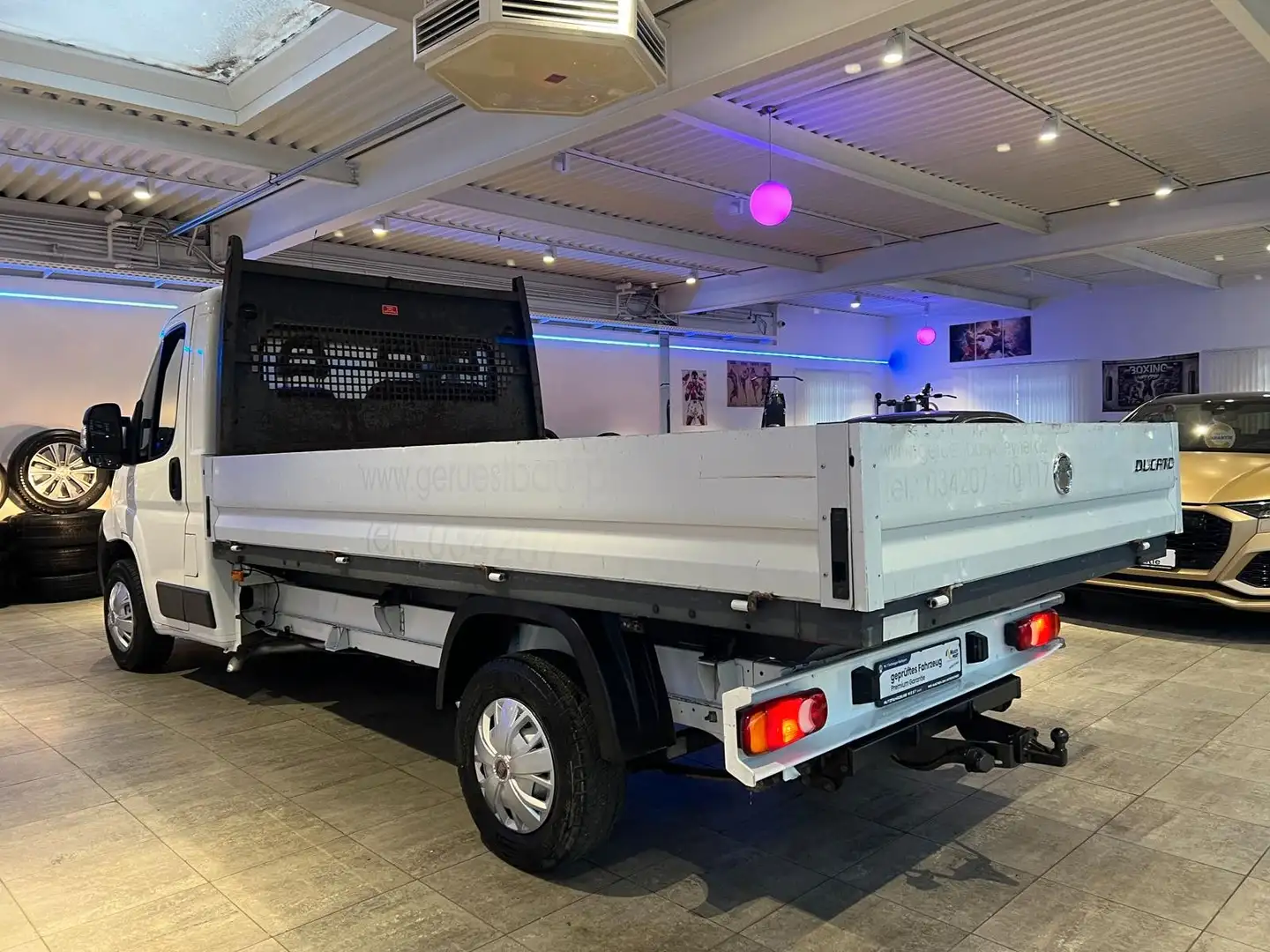 Fiat Ducato 2,3 HDI Maxi Pritsche *Garantie* Weiß - 2
